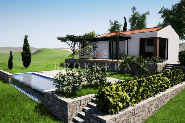 Moderna casa al piano terra con piscina vicino a Visignano