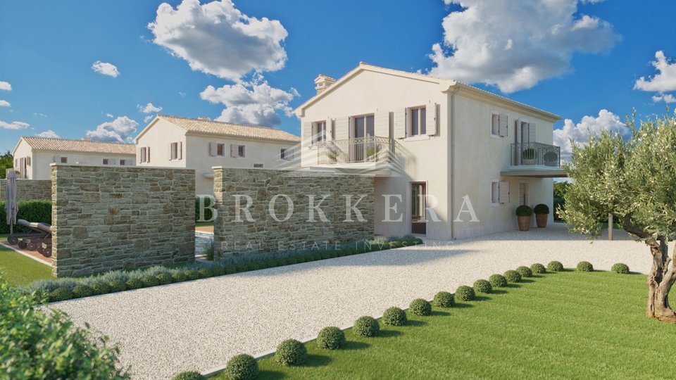 VILLA CON PISCINA VICINO A VIŽINADA, 152 m2