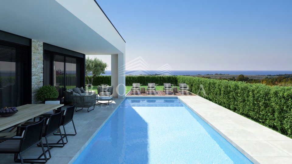 MODERN VILLA WITH SWIMMING POOL IN THE SURROUNDINGS OF POREČ, 214 m2