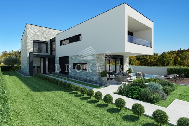 MODERN VILLA WITH SWIMMING POOL IN THE SURROUNDINGS OF POREČ, 198 m2