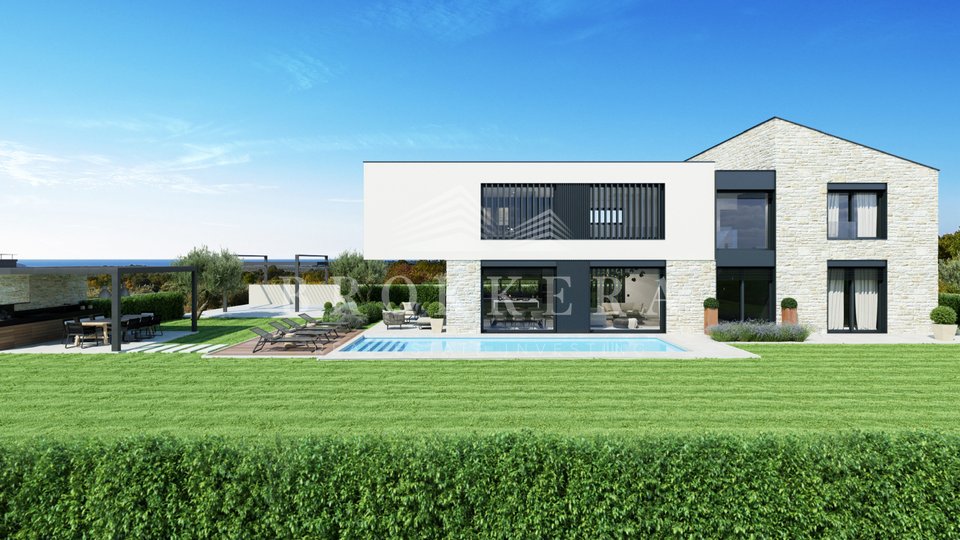 MODERN VILLA WITH SWIMMING POOL IN THE SURROUNDINGS OF POREČ, 198 m2