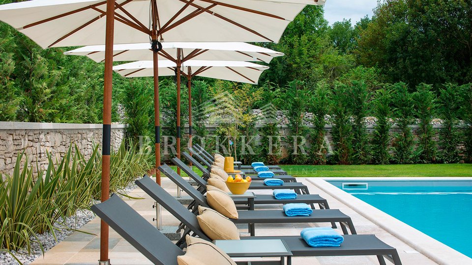 Luxury villa with pool near Kanfanar